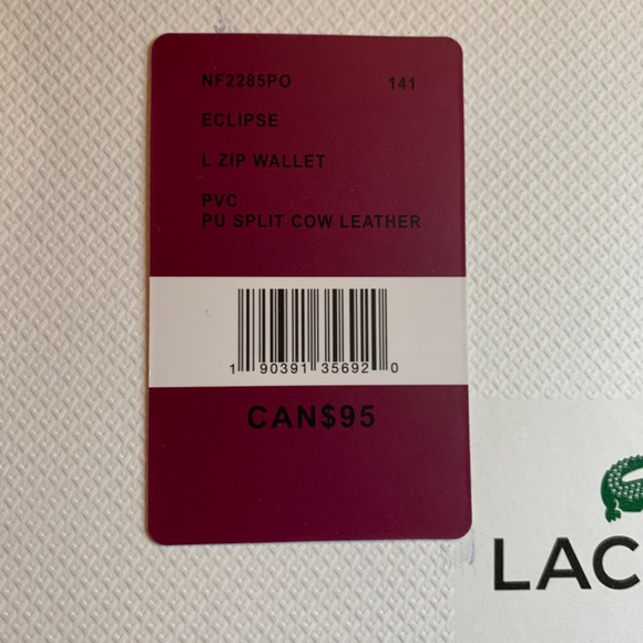 Portefeuille Lacoste - Picture 4 of 6